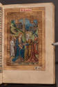 Guillaume Eustace (French, 1497-1538), Book of Hours, 1508, Hand-colored wood block printing on…