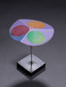 George Rickey (American, 1907 – 2002), Chromatic Kinetic Sculpture XI, 2000, Polychromed stainl…