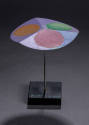 George Rickey (American, 1907 – 2002), Chromatic Kinetic Sculpture XI, 2000, Polychromed stainl…