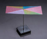 George Rickey (American, 1907 – 2002), Kinetic Sculpture X, 2000, Polychromed stainless steel a…