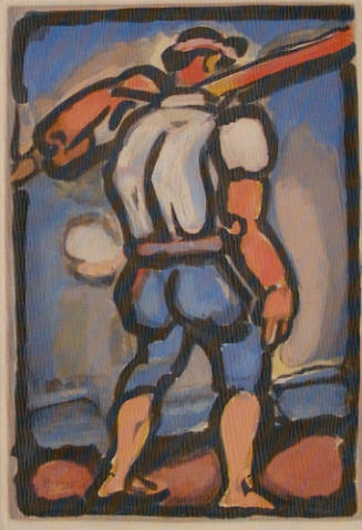 Georges A. Rouault (French, 1871-1958), Chemineau (The tramp or vagabond) from Andre Suarès' 'P…