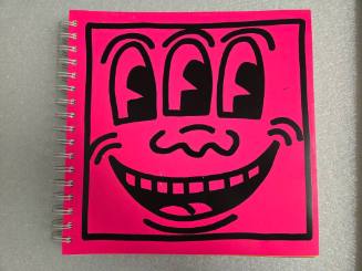 Tony Shafrazi Gallery, Keith Haring, 1982, 9 1/8 × 9 3/4 in., The Hyde Collection, Glens Falls,…
