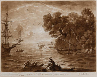 Richard Earlom (English, 1742-1822) after Claude Lorrain (French, 1500-1550), Plate 130 Liber V…