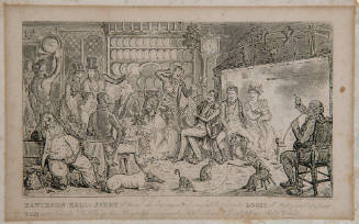 Isaac Robert Cruikshank (English, 1789 – 1856), Hawthorn Hall: Jerry at Home; the Enjoyments of…