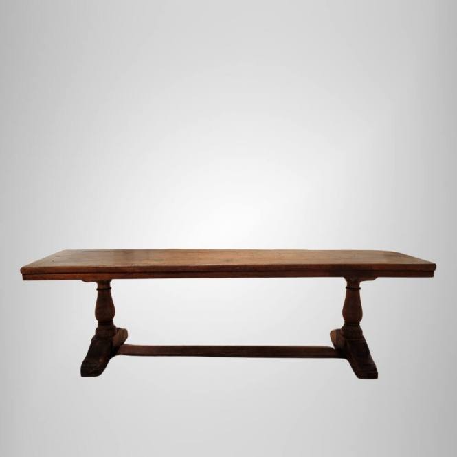 Italian, Refectory Table, ca. 1650, Walnut, 32 3/4 x 113 x 26 1/2 in., The Hyde Collection, Gle…