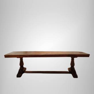 Italian, Refectory Table, ca. 1650, Walnut, 32 3/4 x 113 x 26 1/2 in., The Hyde Collection, Gle…