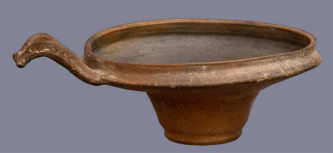 Artist Unknown, Cypriot, Skyphos, 1500 - 1300 B.C.E., Clay, 3 1/8 x 7 3/8 x 7 3/8 in., The Hyde…
