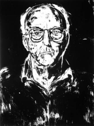 Daniel Leary, American (b. 1955) William Bronk, 1988-1989, aquatint, 71 1/4 x 53 3/4 in.,  The …