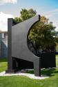 Dorothy Dehner (American 1901-1994) Sanctum with WIndow II, 1990-1991 , painted aluminum,  150 …