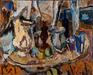 Wilhelmina Weber Furlong, American, 1878-1962, Corinth, 1959, oil on canvas, 29 x 36 in.,  The …