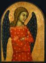 Niccolò di ser Sozzo, Italian, active ca. 1350-1363, "Angel," ca. 1350, tempera and gold leaf o…