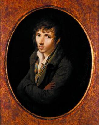 Pierre-Paul Prud'hon (French, 1758-1823), Portrait of Charles-Hubert Millevoye, ca. 1803, oil o…