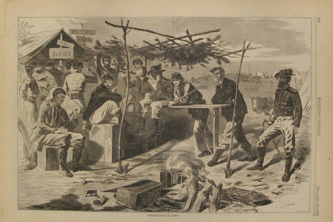 Thanksgiving in Camp
