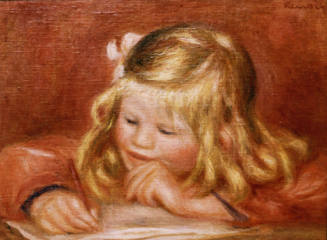 Pierre-Auguste Renoir, (French, 1841 – 1919), "Coco", 1905, Oil on canvas, 10 7/8 x 14 3/16 in.…