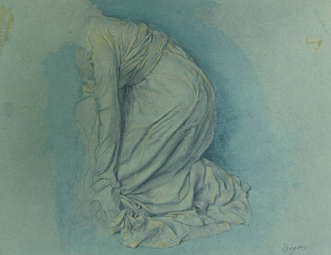 Drapery Study for "Semiramis"