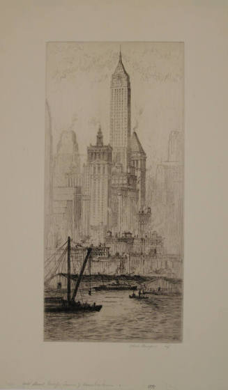 Towers of Manhattan- Wall Street Group