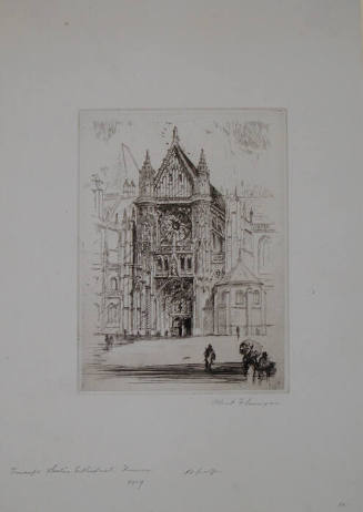 Transept, Senlis Cathedral, Paris