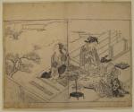 Sukenbu's Young Girls in the Country Casting Verses into the Stream