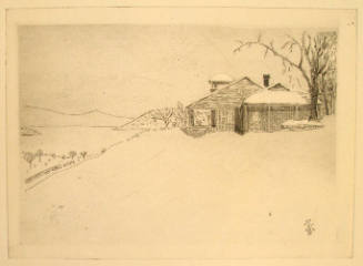 Lake George House in Winter