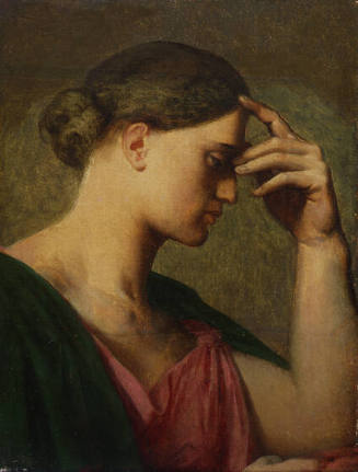 Jean-Auguste-Dominique Ingres, French, 1780 - 1867, Study for the Odyssey, 1826-1827, 1866, oil…